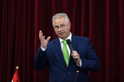 "Fenntartásokkal fogadom, ha politikusok beszélnek a jogállamiságról" - nyilatkozta dr. Trócsányi László